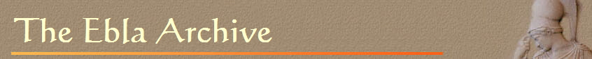 The Ebla Archive