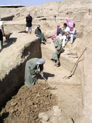 Modern Excavations at Mari