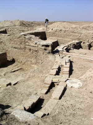 Water channels at Mari