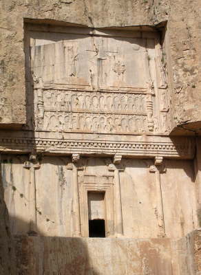 Detail of Xerxes' Tomb